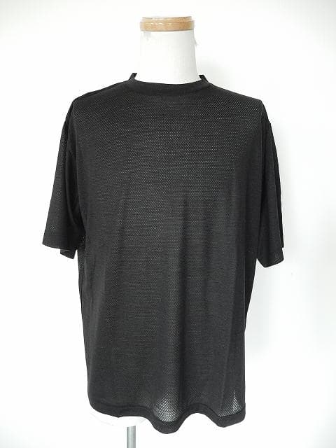 COMOLI ウール メッシュ 半袖 Tシャツ