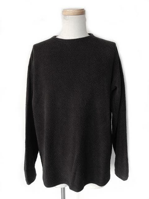 フリース クルーネック