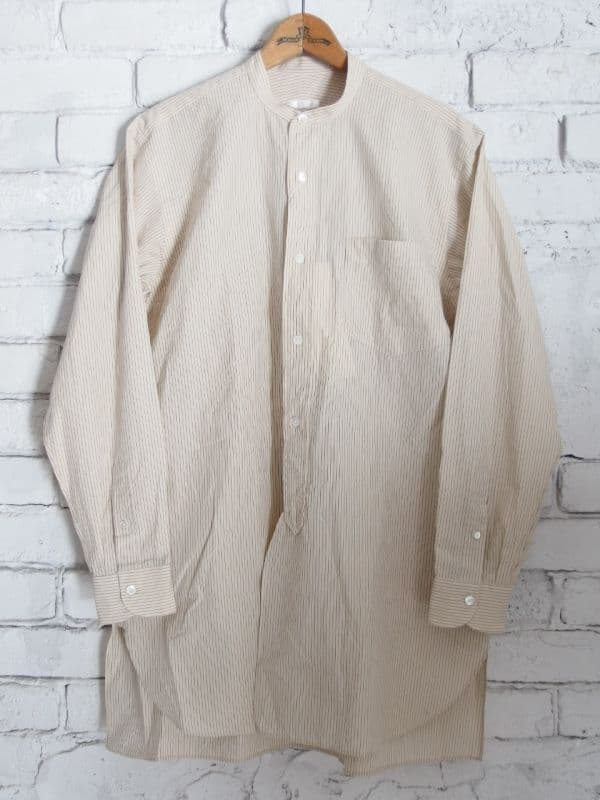 バンドカラーシャツ