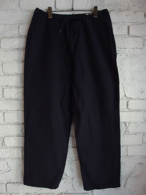 インレイツイルドローストリングパンツ[ネイビー]