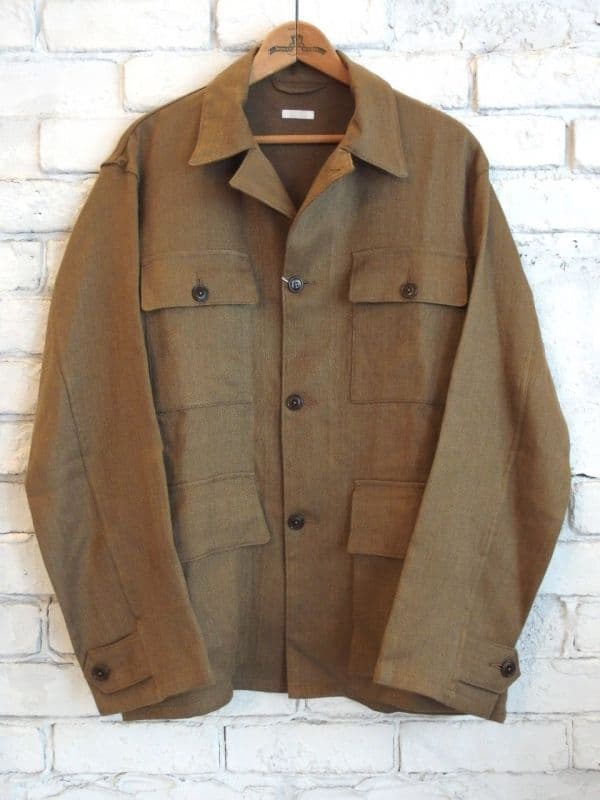 カナパウールサファリジャケット[カーキ]