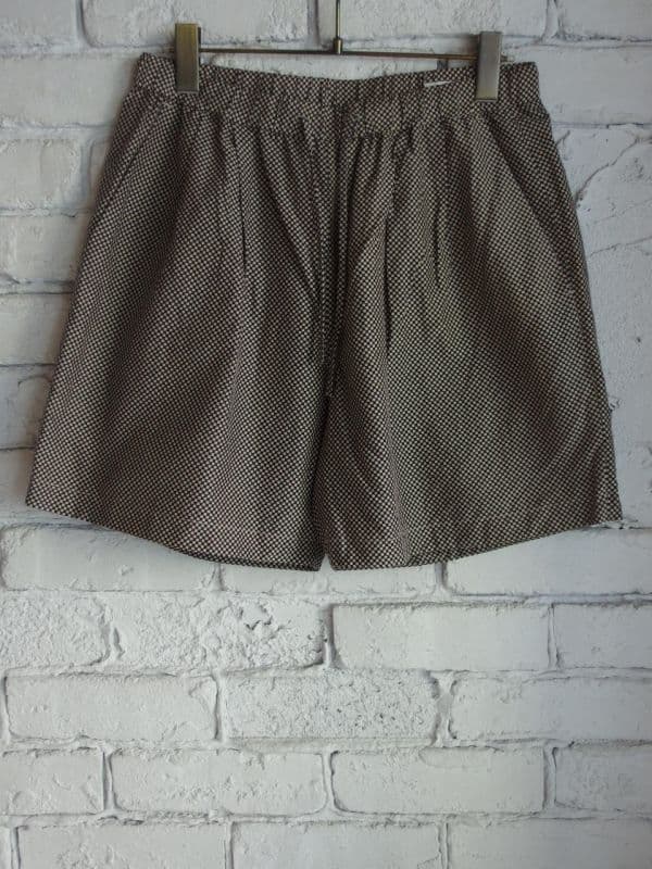 【WOMEN'S】 ドット ドローストリングショーツ[ドット]