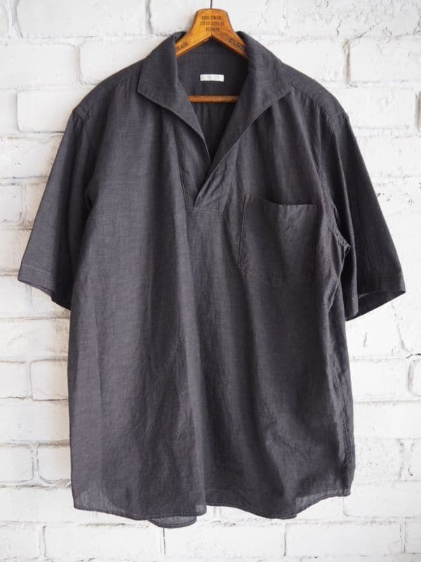 ベタシャンスキッパー半袖シャツ[ブラック]