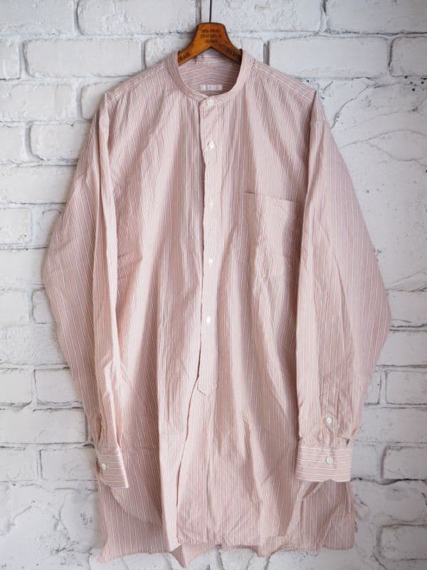 バンドカラーシャツ