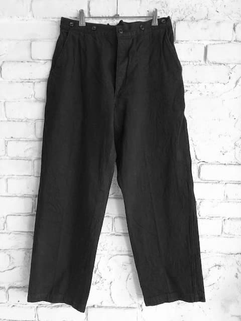 デニム オーバーパンツ