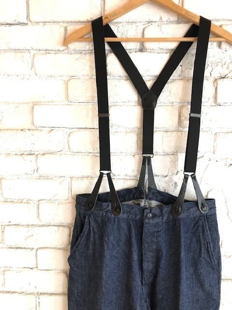 サスペンダー[ブラック]