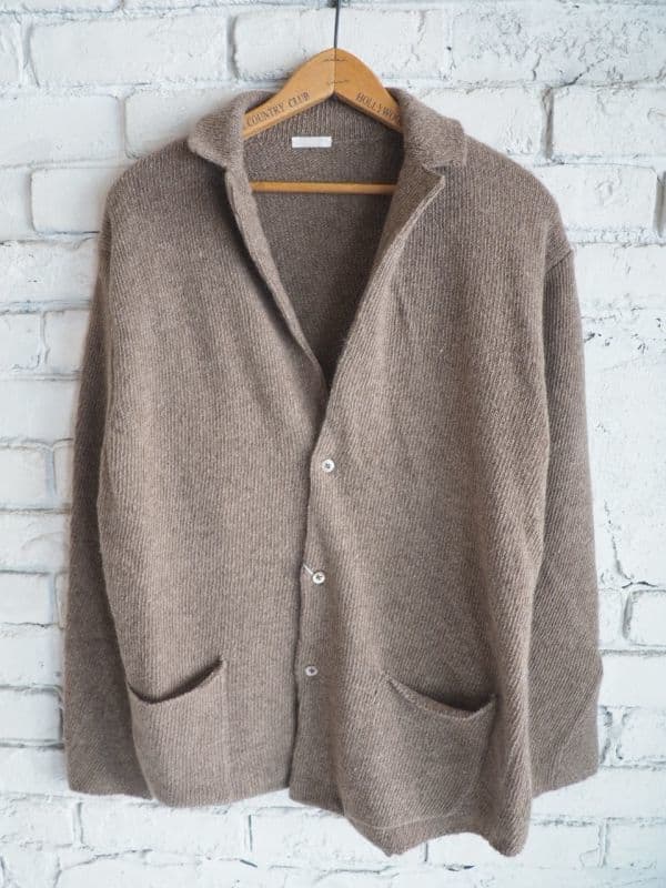 カシミヤニットジャケット[カシミヤ]