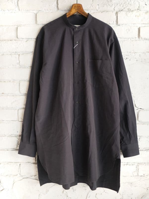 バンドカラーシャツ