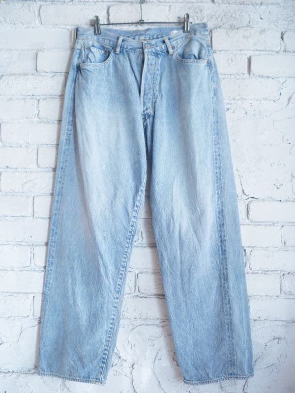 デニム5Pパンツ （X01-03004）[ブリーチ]