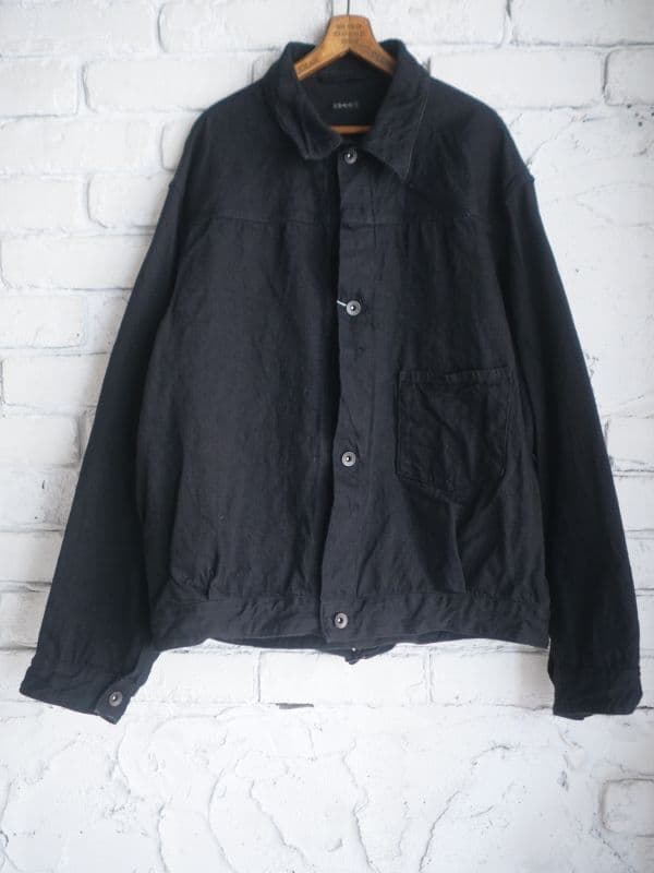 コモリ デニムジャケット (X03-01001)[ブラック]