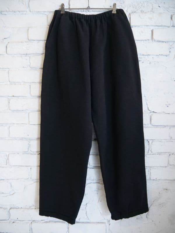 コモリ コットン吊裏毛パンツ(Y03-05003）[ヘザーグレー]