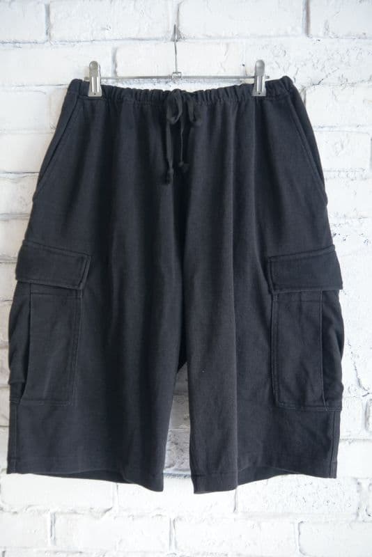 コットンジャージ カーゴショーツ