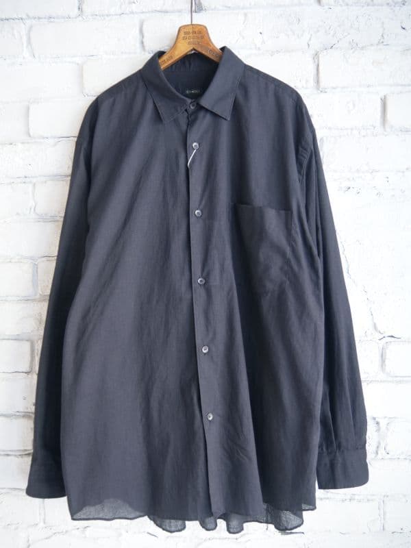 KADHI コットンコモリシャツ(Z01-02011)[ストライプ]