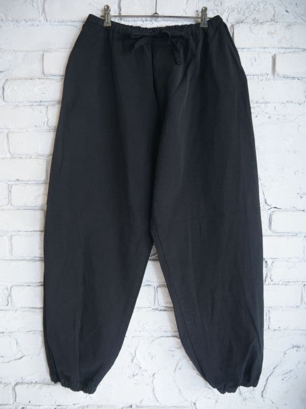 製品染 ドローストリングパンツ