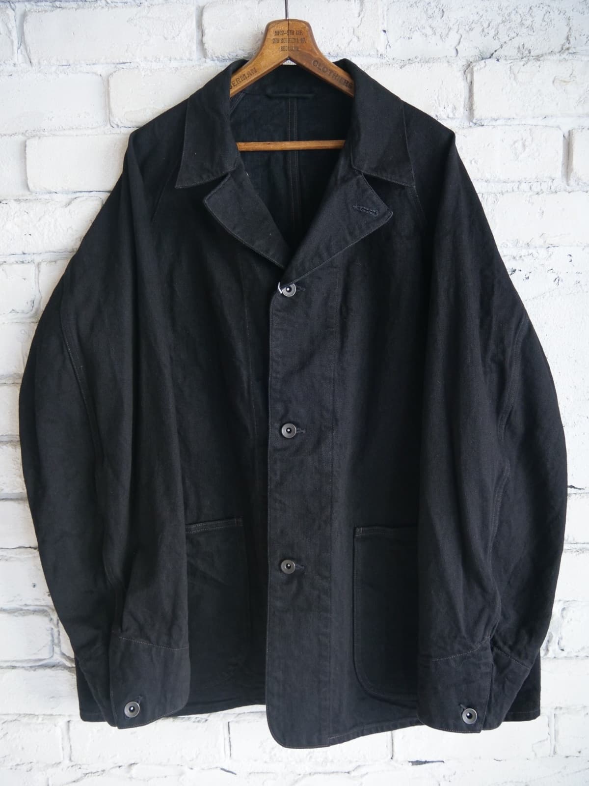 ｜ ブラックデニム ワークジャケット | HJ GALLERY