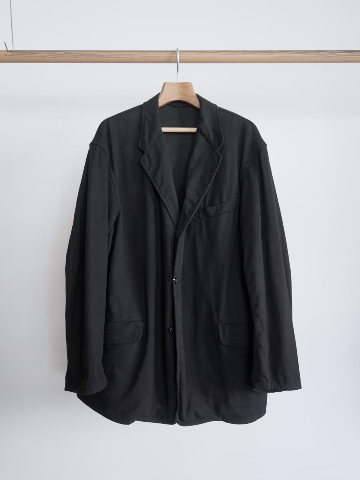 ブラックドリル ジャケット