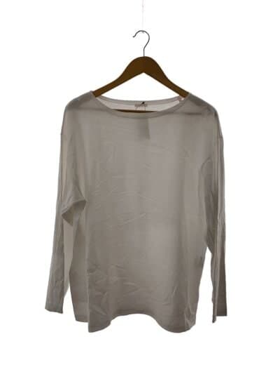 長袖Tシャツ/3/コットン/WHT/B01-05044