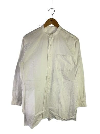 長袖シャツ/1/コットン/WHT/15F-02002
