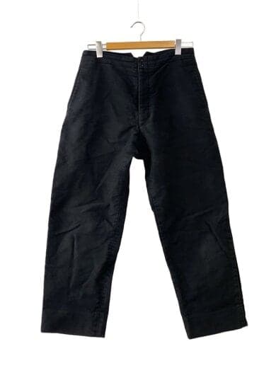 モールスキンバックストラップパンツ/1/コットン/BLK/無地/L03-03011