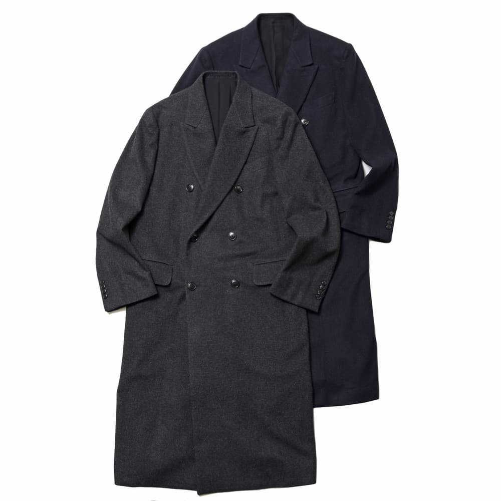 COMOLI（コモリ）カシミヤ ダブルチェスターコート Y03-04017 14132401171