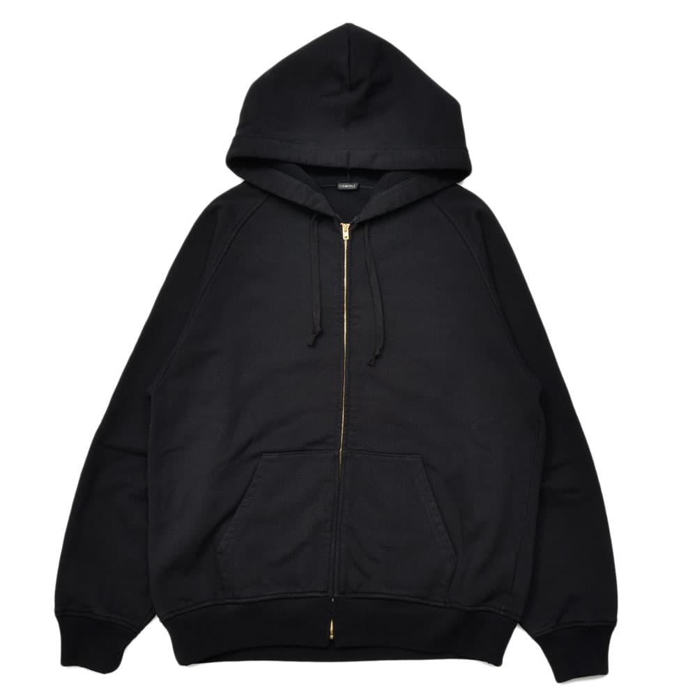 COMOLI（コモリ）コットン裏毛 ジップパーカ C03-05001 12052401171