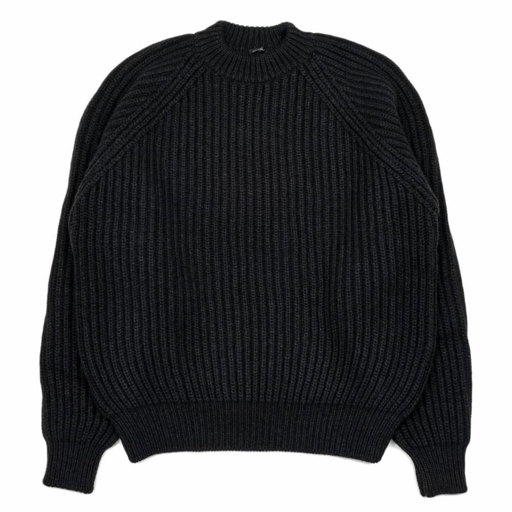 カシミヤ和紙 ミリタリーニット