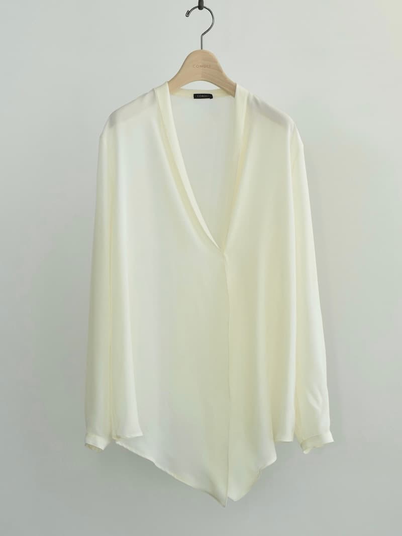 (コモリ) / シルクローン ブラウス