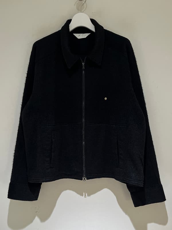 SHAGGY ZIP UP SHIRT