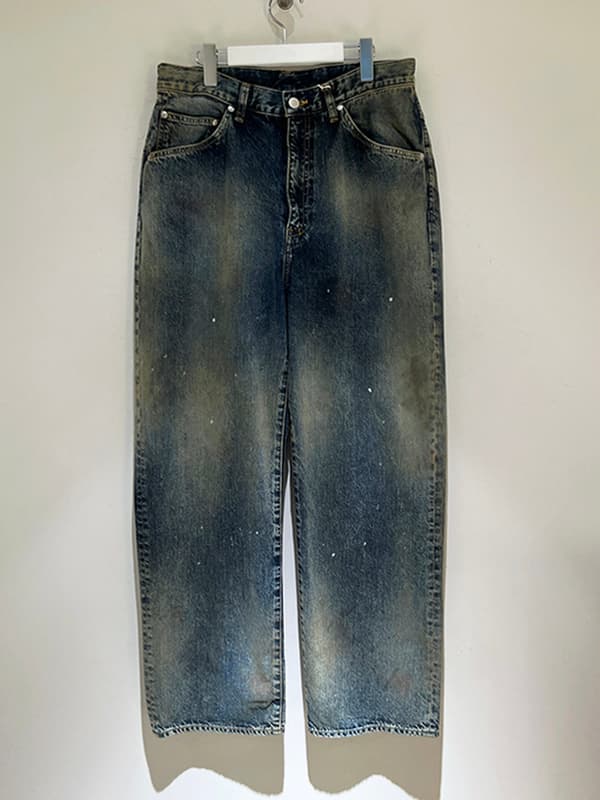 ANCELLM TAPERED 5P DENIM PANTS
