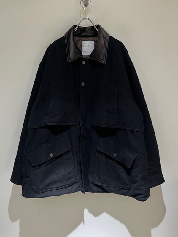ANCELLM / WOOL HALF JACKET / ANC-JK99-C
