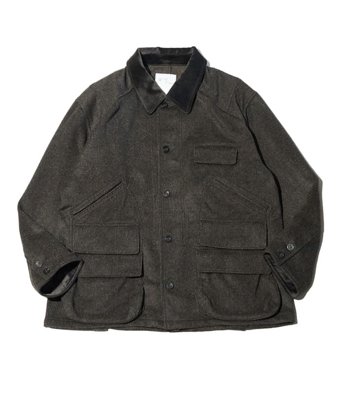 ANCELLM WOOL BLANKET HUNTING JACKET