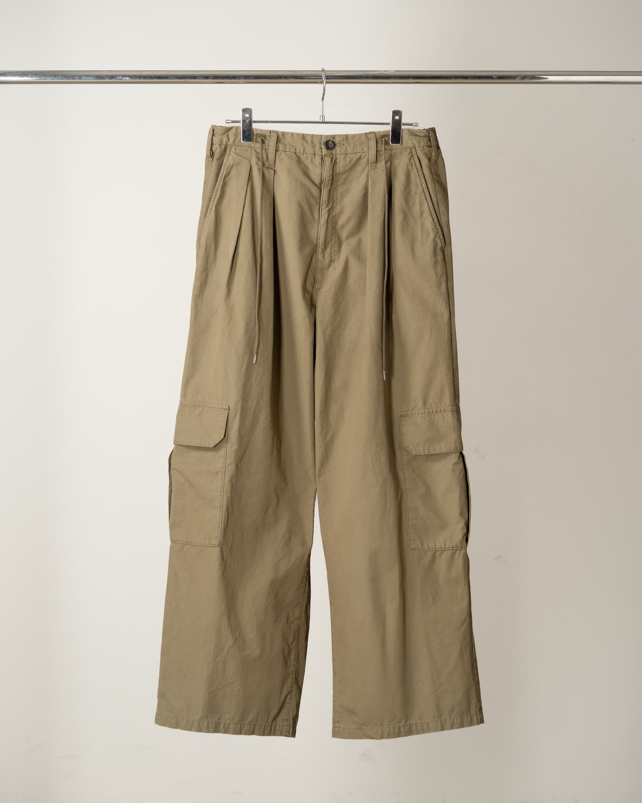 ANCELLM POPLIN CARGO PANTS
