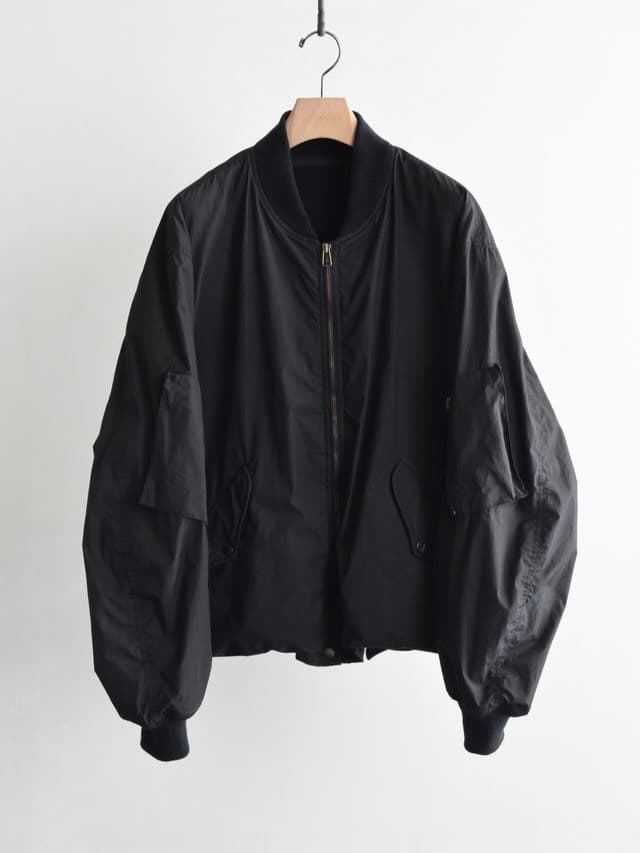 COMOLI コットンナイロン ミリタリーブルゾン