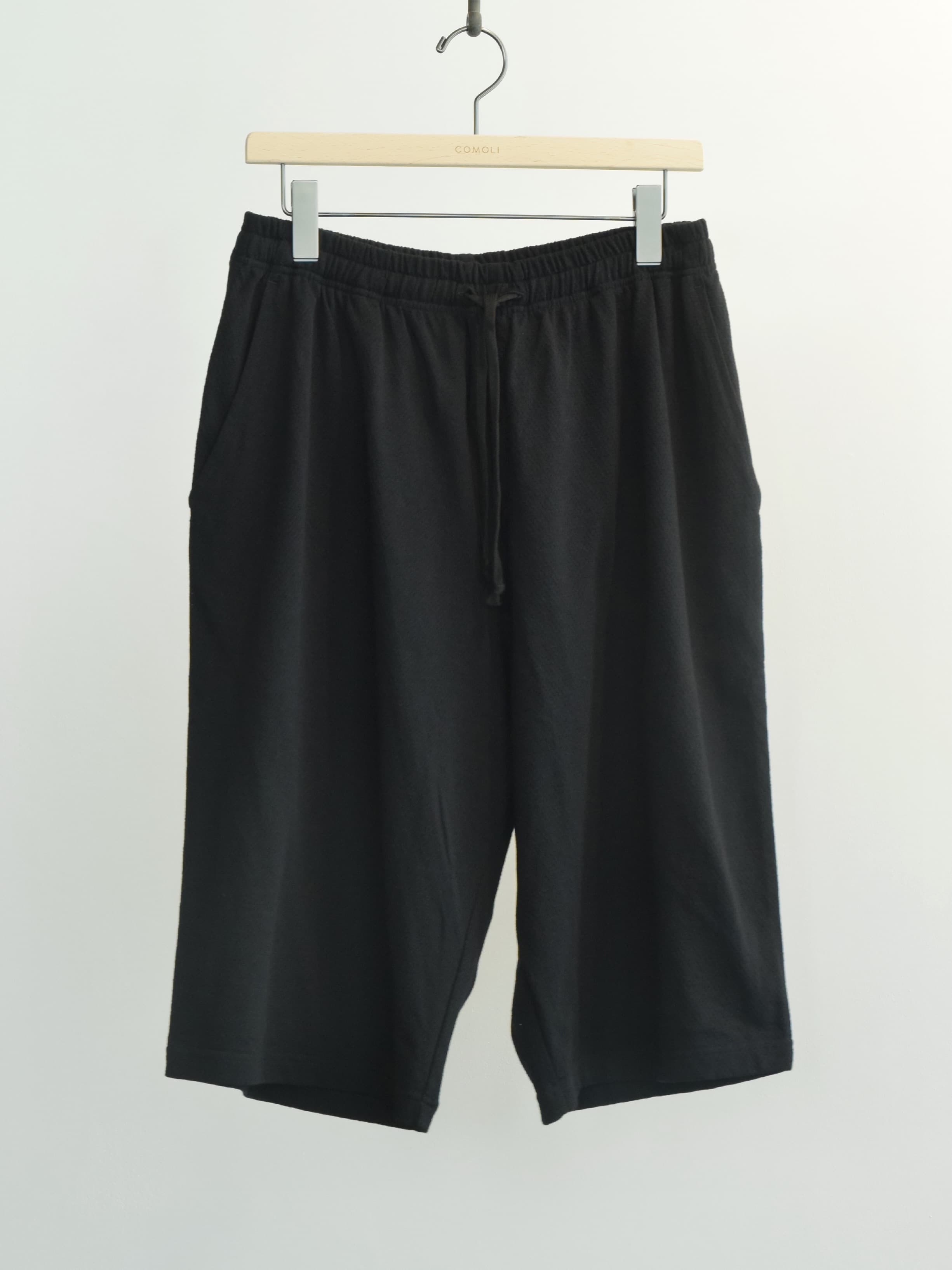 COMOLI コットンメッシュ ショーツ
