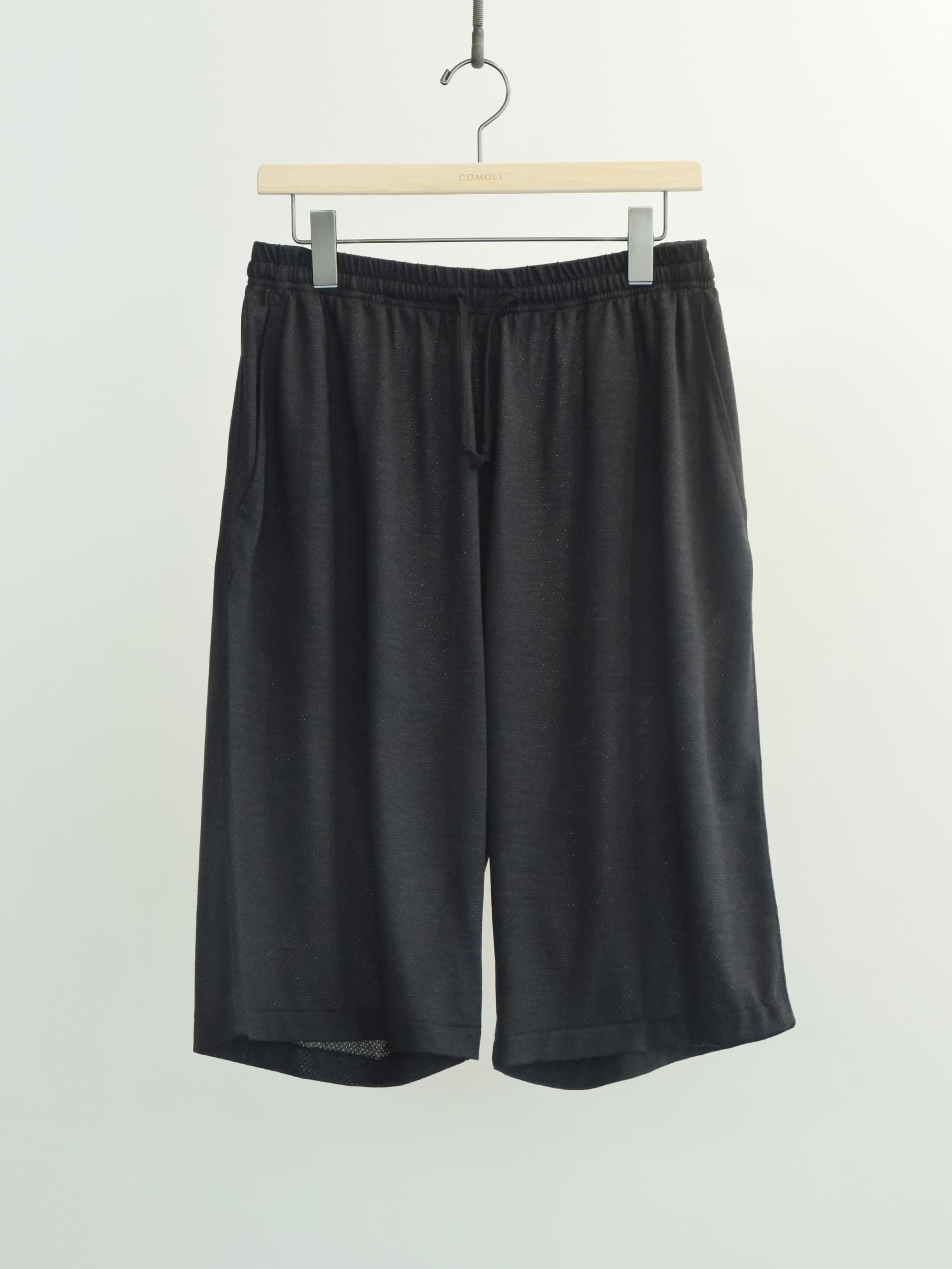 COMOLI ウールメッシュ ショーツ
