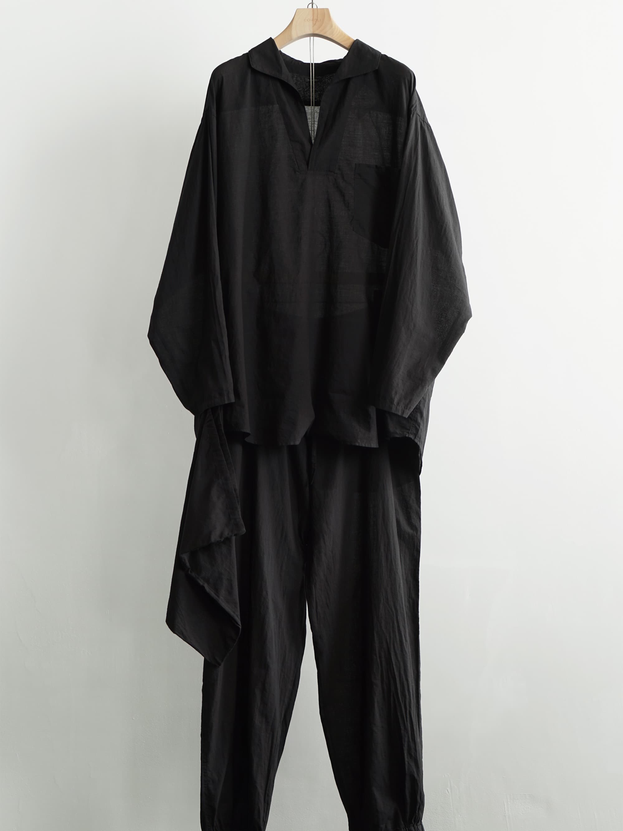 COMOLI KHADI コットン パジャマ