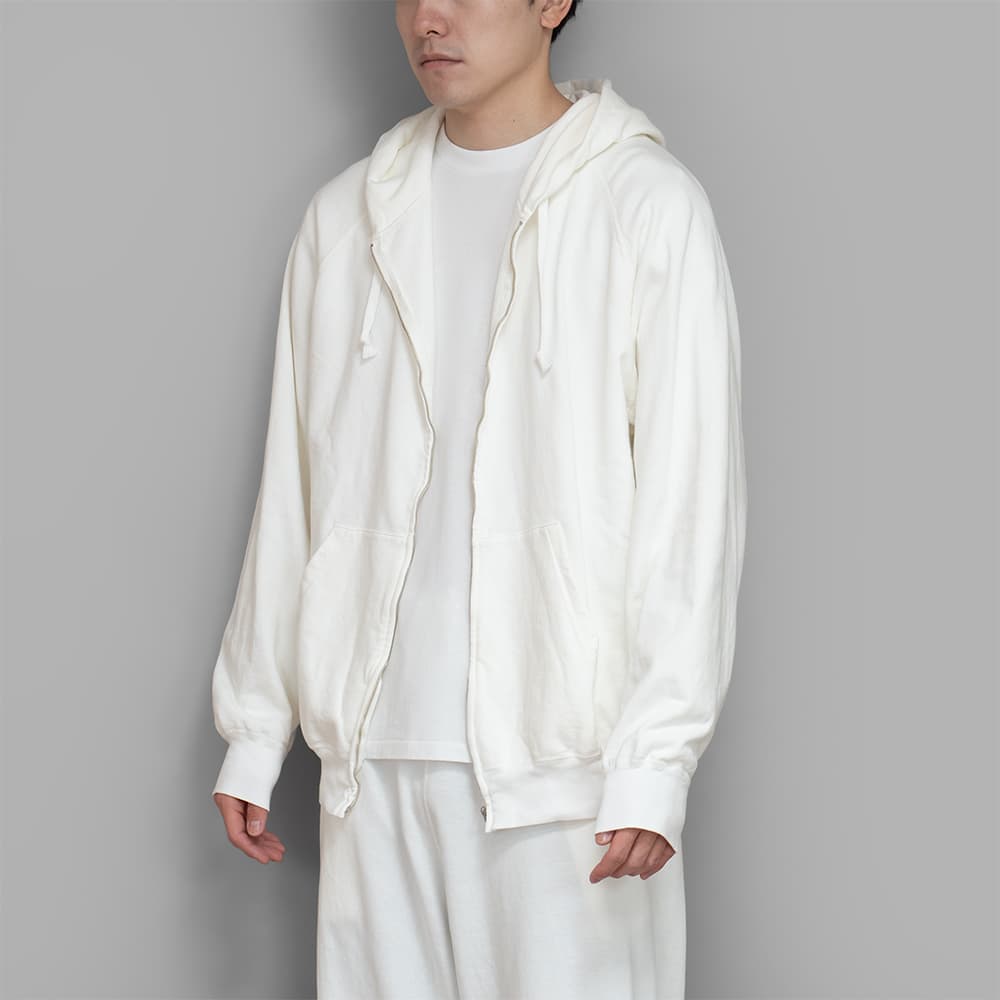 LWコットン裏毛 ジップパーカ