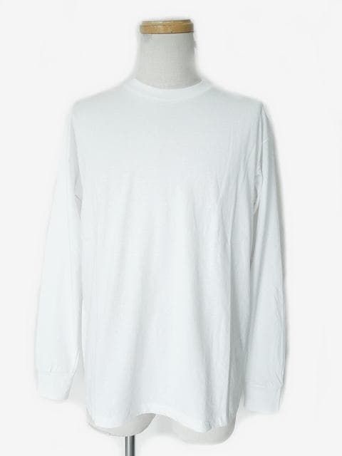 COMOLI コットン ジャージ 長袖 Tシャツ