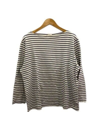 18SS/ボーダーボートネック/長袖Tシャツ/2/コットン/SLV/ボーダー/M01-05004//
