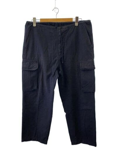 DRAWSTRING CARGO PT/カーゴパンツ/2/コットン/ネイビー/101-03003