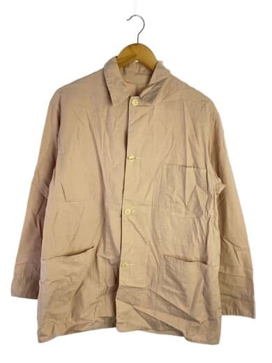 ジャケット/1/コットン/BEG/T01-01012/21SS/ヨリ杢コットンワークジャケット