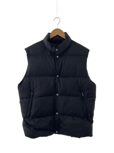22AW/ダウンベスト/3/ナイロン/BLK/無地/W03-04007