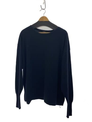 22AW/コモリニット/ニット・セーター(厚手)/-/カシミア/NVY/W03-06007