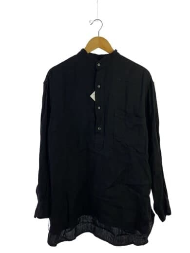 24SS リネンWクロス プルオーバーシャツ