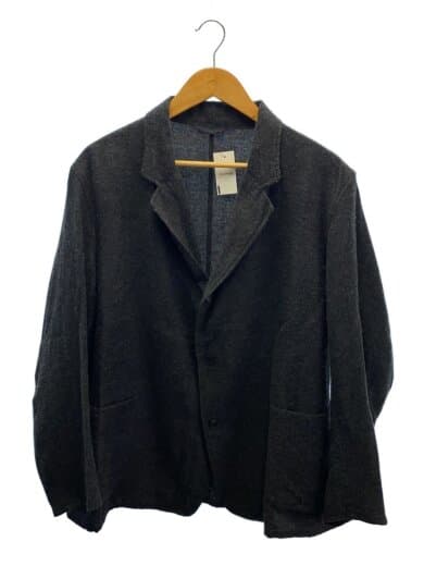 23AW/カシミヤシルクジャケット/2/カシミア/BLK/Y03-01006
