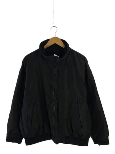 22AW/COTTON SILK TRACK JACKET/ジャケット/2/コットン/ブラック/W03-04003//