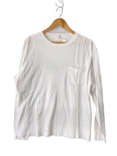 長袖Tシャツ/2/コットン/WHT/101-05001