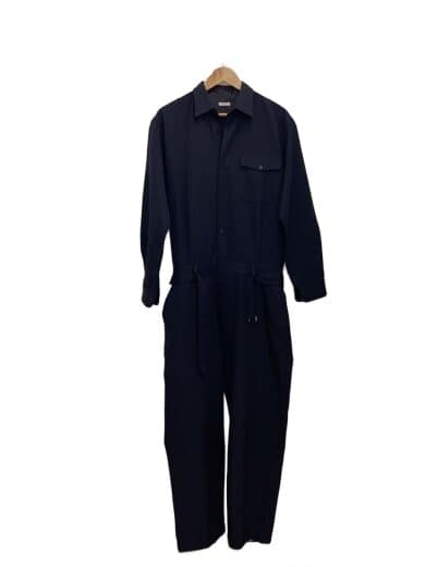 WOOL GABARDINE ALL IN ONE/オールインワン/3/ウール/BLK/N03-01007//