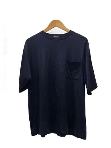 ウール天竺/半袖クルー/Tシャツ/3/ウール/NVY/P01-05007