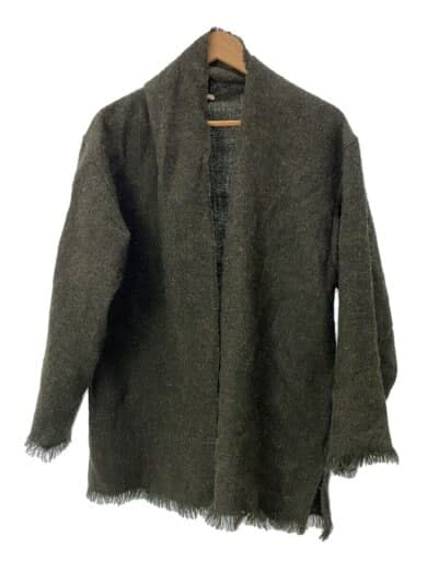 19AW/ストールジャケット/ジャケット/-/ウール/KHK/無地/Q03-01011